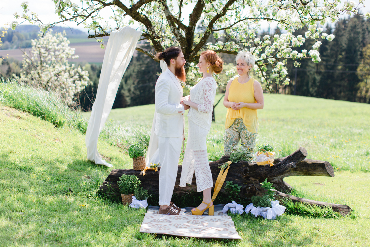 Styled Shooting – eine nachhaltige Gartenhochzeit